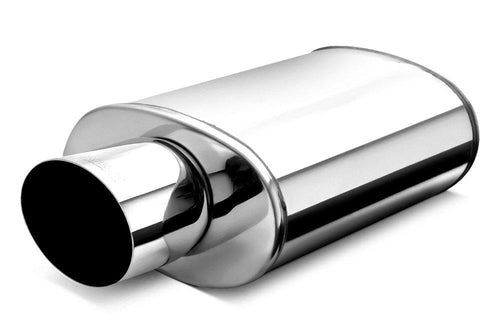 Stainless Steel Straight-through Polished Exhaust Muffler
